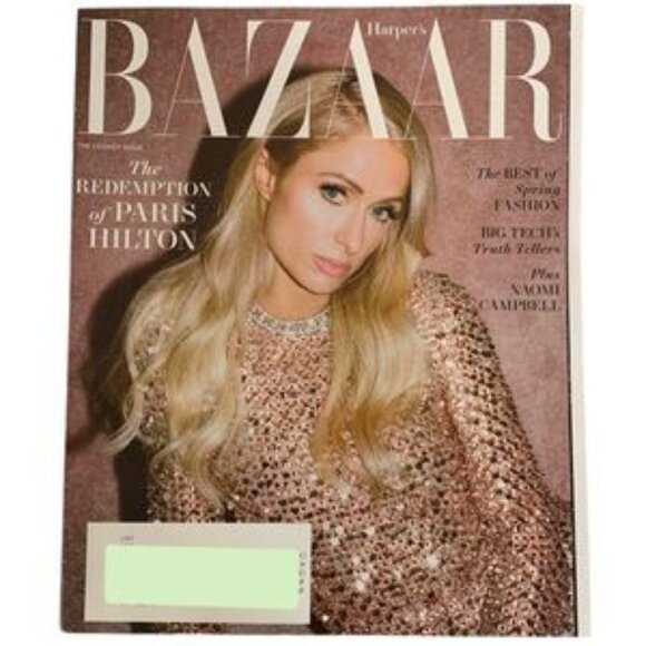 Harpers Bazaar Magazine March 2023 Paris Hilton Legacy Issue Spring Fashion - Picture 2 of 7